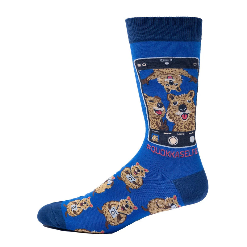 Spencer Flynn Quokka Selfie Socks