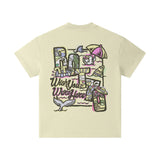 Jude - Rotto wish you were here kids shirt (Milk Tea)