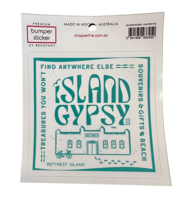 Island Gypsy Salt Store Sticker
