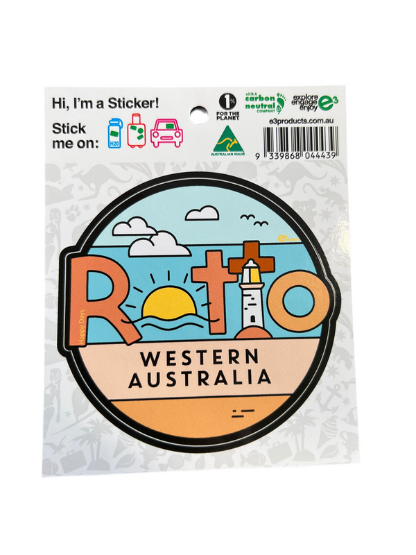 Rotto Text Sticker