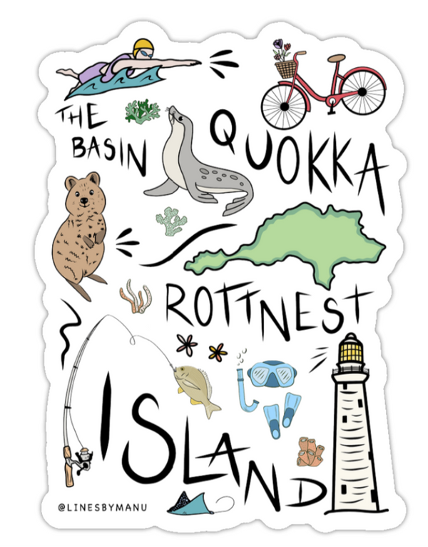 Rottnest Sticker