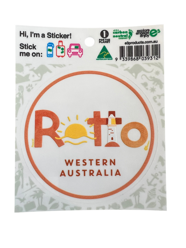 Pastel Rotto Sticker - Circle