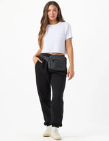 Aloha Monochrome hip pack -Black