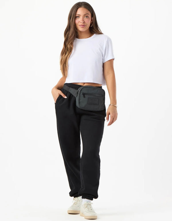 Aloha Monochrome hip pack -Black