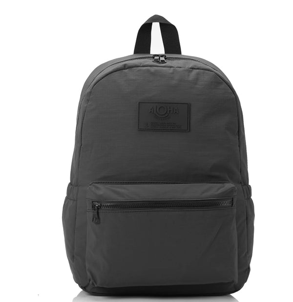 Aloha Monochrome backpack -Black
