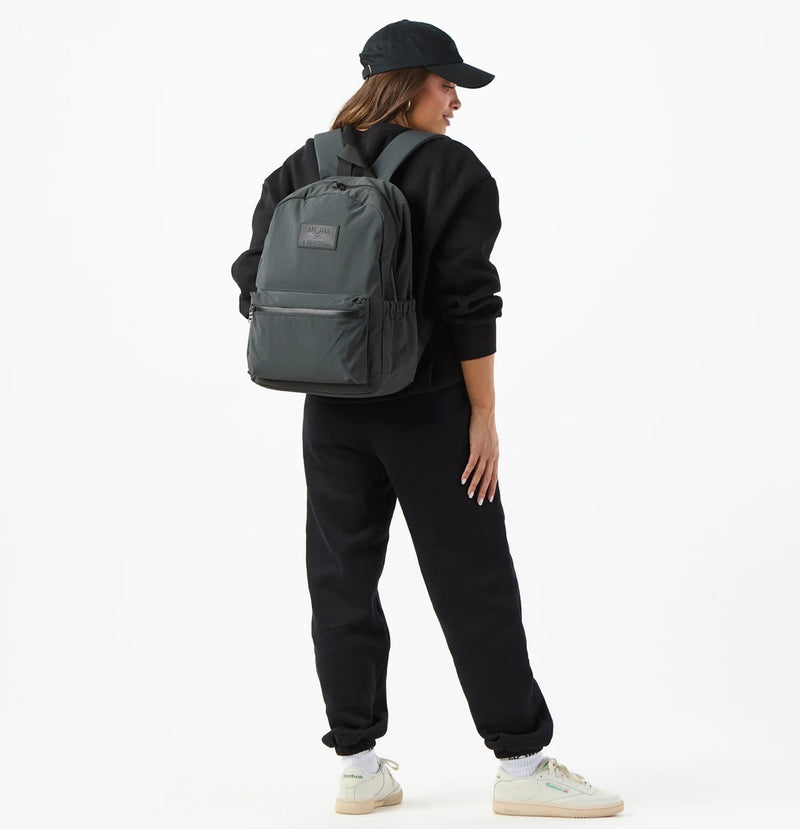 Aloha Monochrome backpack -Black