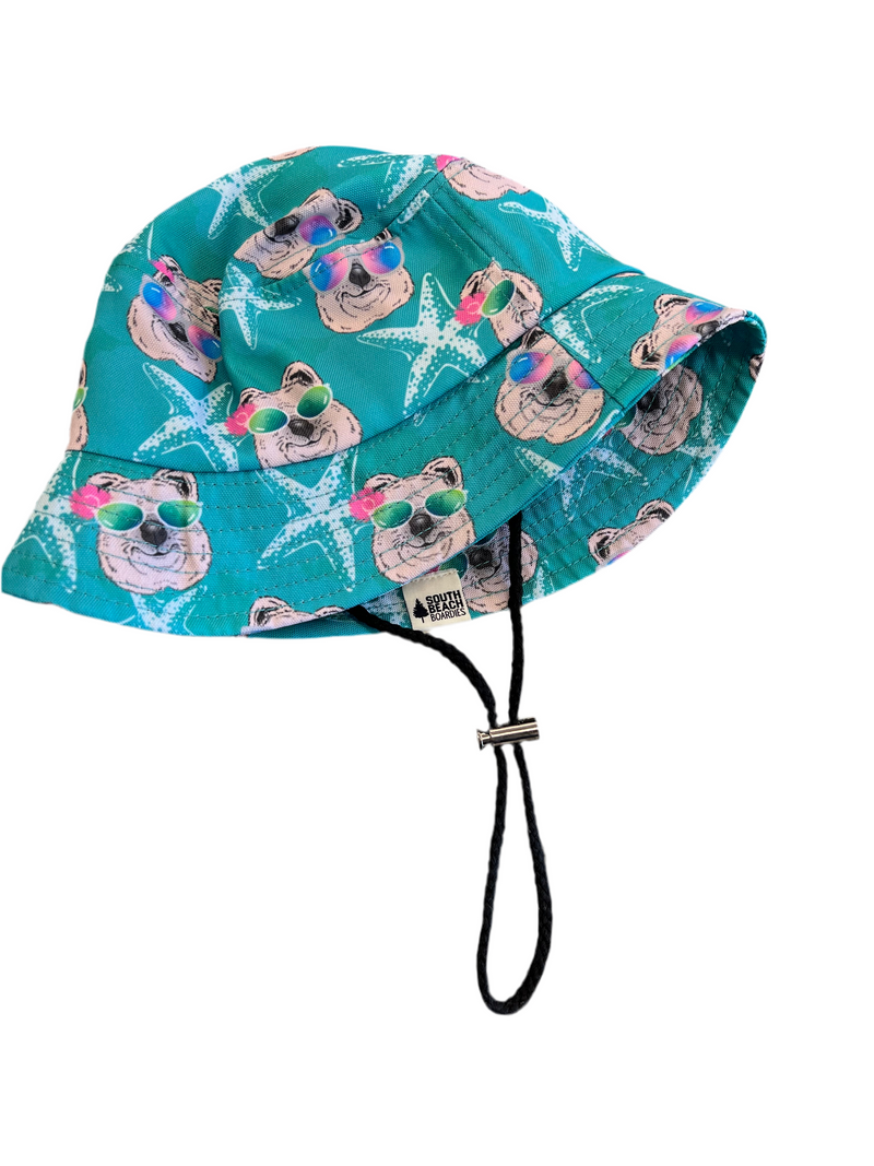 Kids Recycled Quokka Bucket Hat