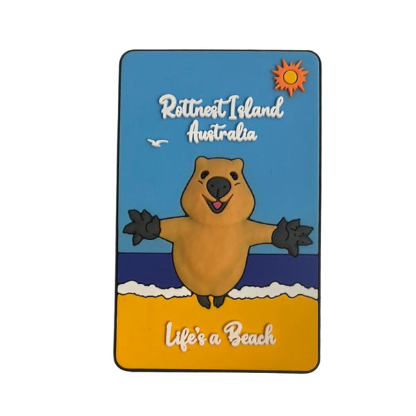 Beach Quokka magnet