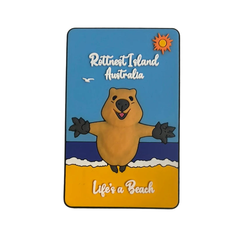 Beach Quokka magnet