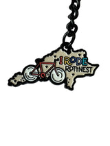 I Rode Rottnest Map Keyring