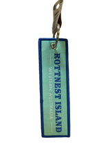Arch Embroidary Keyring Tag