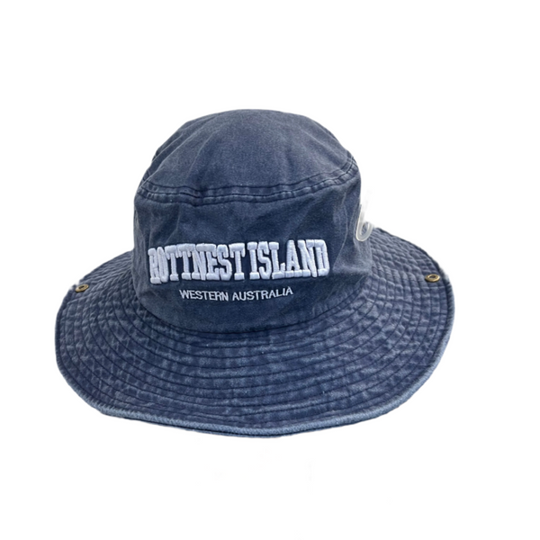 Rottnest Island Embroidered Bucket Hat