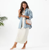 Aloha color block Le Tour bag- Toffee/sandstone