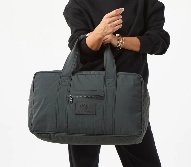 Aloha weekender monochrome bag- Black