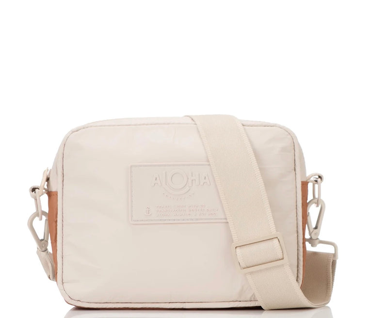 Aloha color block Le Tour bag- Toffee/sandstone