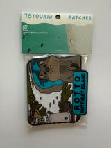 Bathurst lighthouse with quokka Velcro patch by 76Tourin