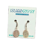 Rottnest Quokka Silver Earrings
