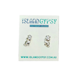 Rottnest Quokka Silver Studs
