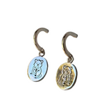 Rottnest Quokka Silver Earrings