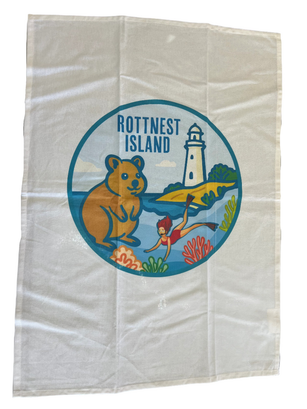 Wilmot Harvey Rottnest Tea Towel