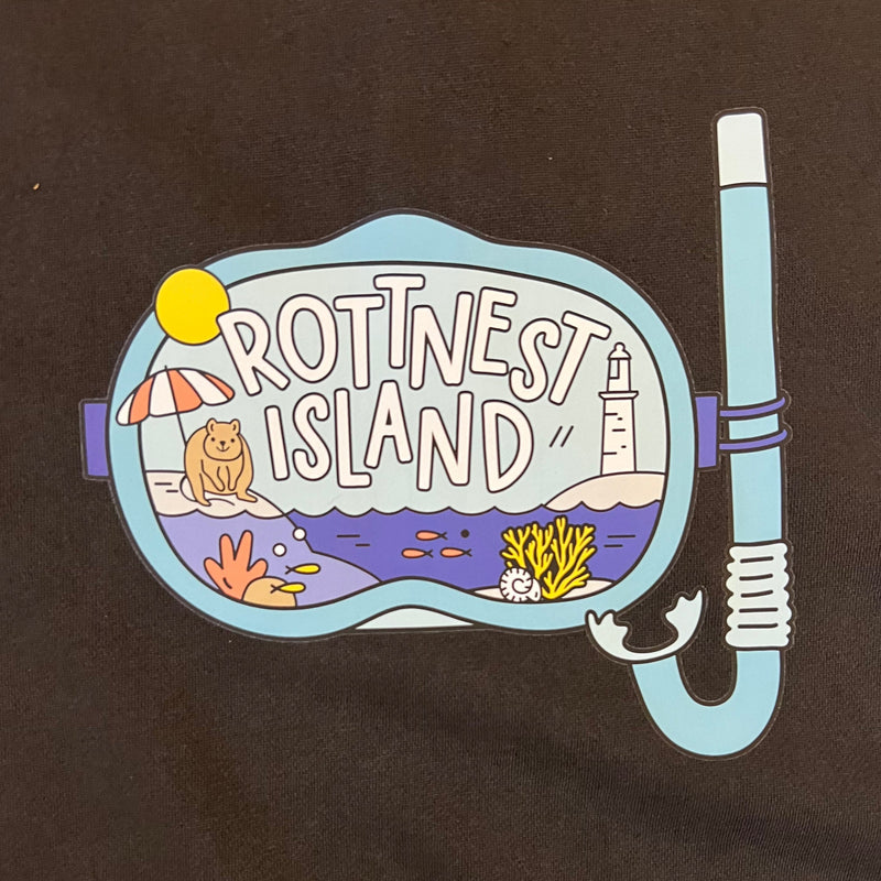 Faded Black Snorkel 1/4 Zip Jumper