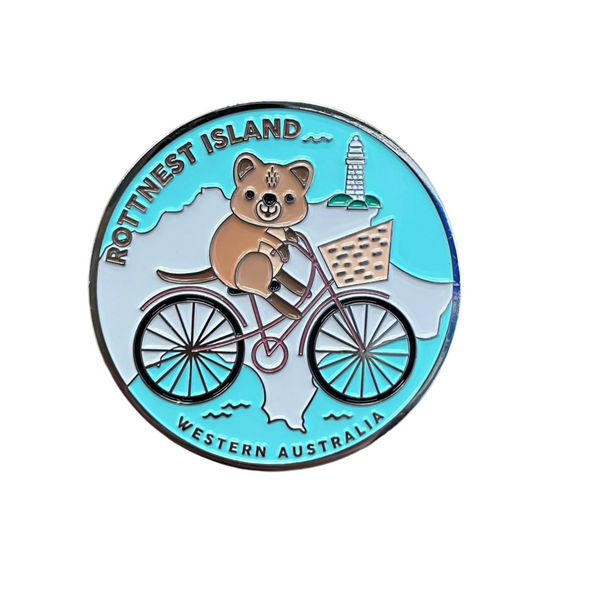 Quokka Bike Circle Magnet