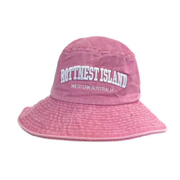 Rottnest Island Embroidered Bucket Hat