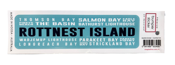Rottnest Locations Sticker