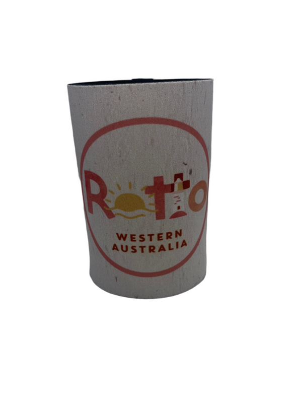 Rottnest Circle Text Stubby Holder