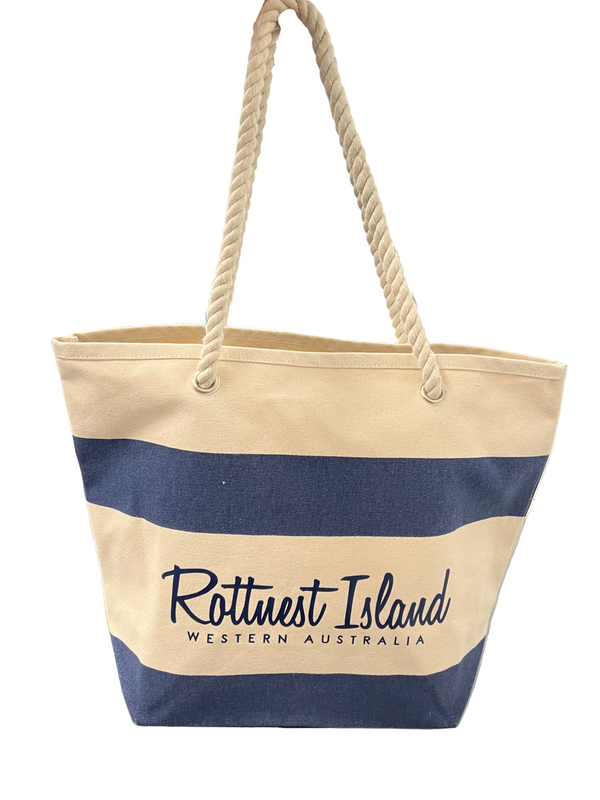 Rottnest Island Stripe Beach Bag