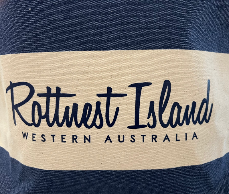 Rottnest Island Stripe Beach Bag