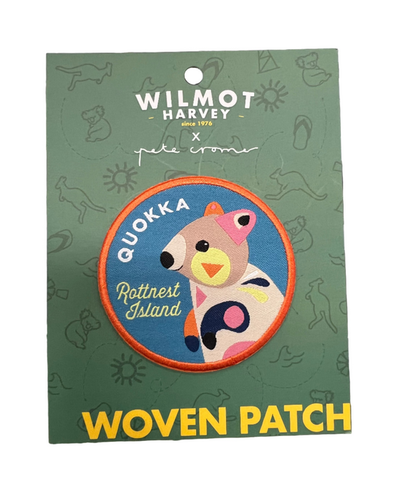Cromer Quokka Iron On Patch