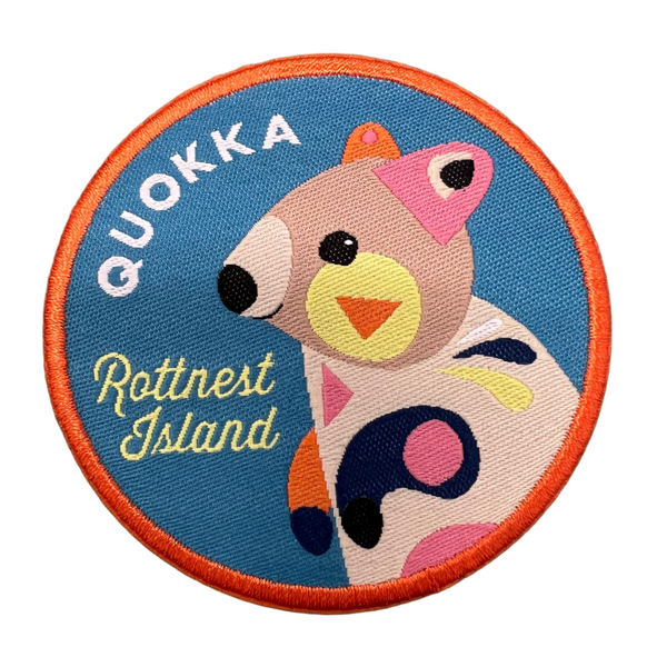 Cromer Quokka Iron On Patch
