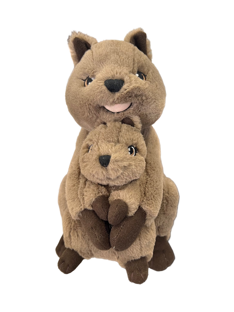 Eco quokka mum and baby