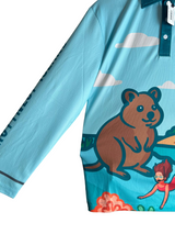 Rottnest Island Adult Fishing Polo by Wilmot Harvey
