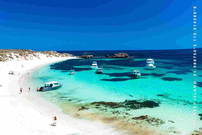 Destination Label Beach Towel