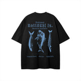 Jude - Rotto Catch Oversized Tee (Black)