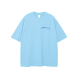 Jude - Rotto Catch Oversized Tee (Sky Blue)