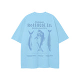 Jude - Rotto Catch Oversized Tee (Sky Blue)