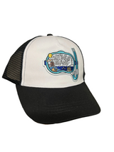 Snorkel Cap - Black and White