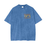 Jude - 90s Rotto oversized acid washed tee (Light Blue)