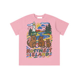 Jude - Rotto Quokkas Kids Tee (Dirty Pink)