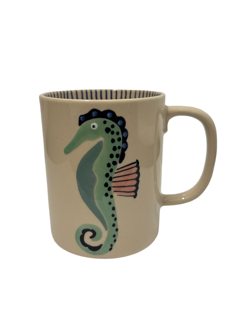 Offshore seahorse mug