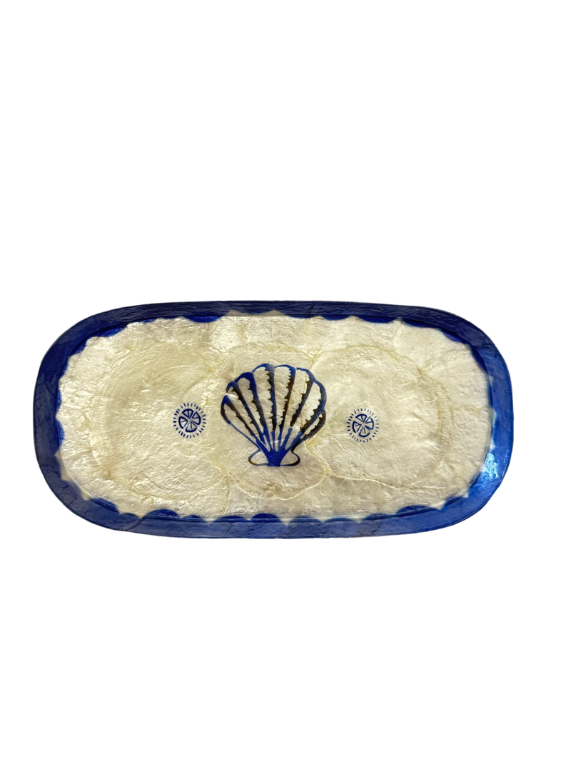 Atlantic Shell Tray Blue