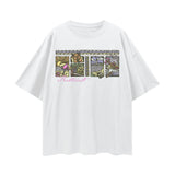 Jude - Rotto Panels Oversized Tee (Lucent White)
